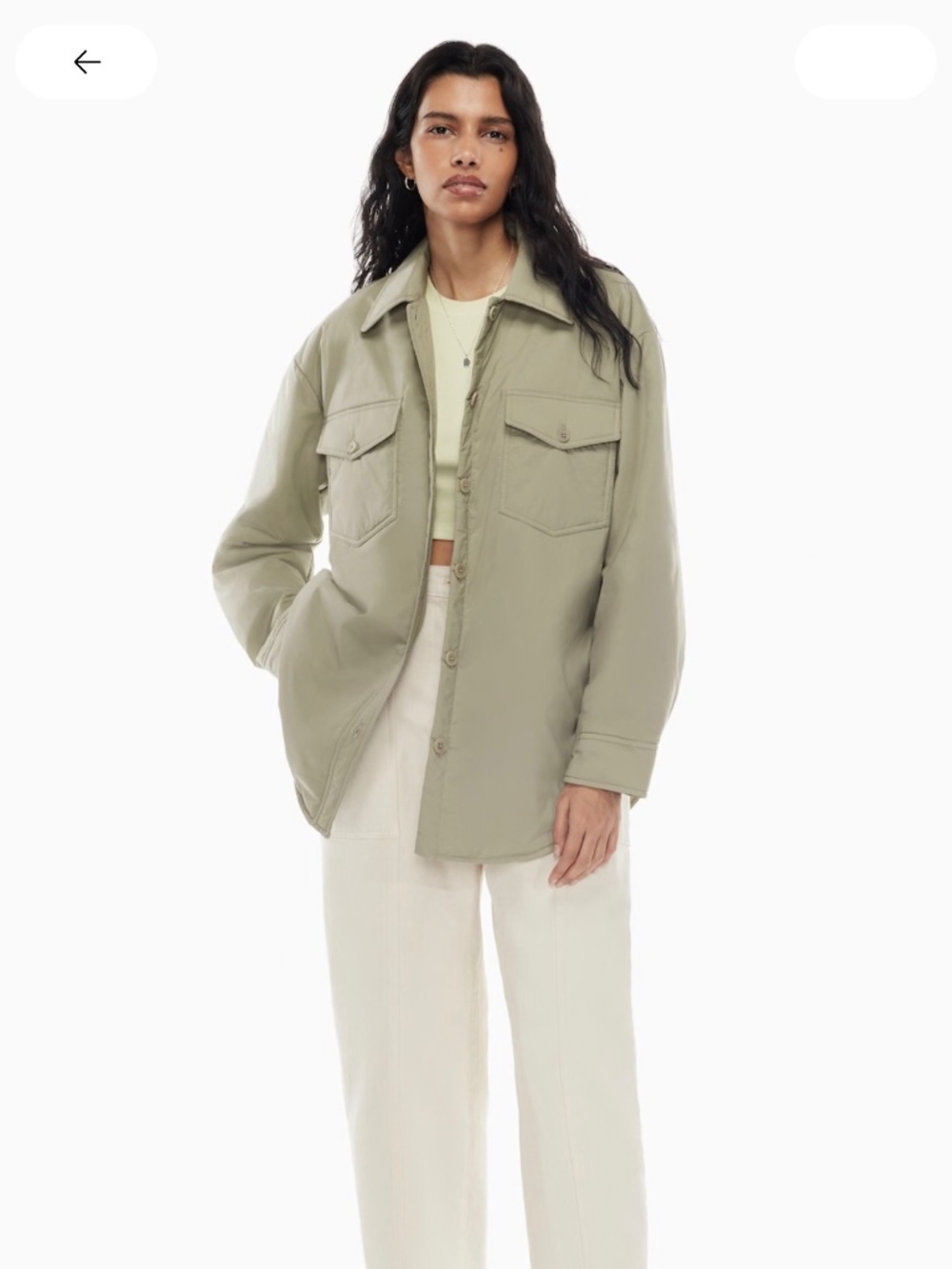 Wilfred Ganna Insulated Primaloft Jacket Size L